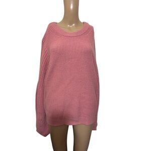 Staud aura ribbed wool sweater